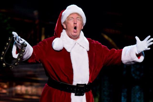 Trump Mikulás.